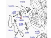 Tensor Correia Alternador Hyundai HR 2.5 16V Turbo Diesel 2013 ate 2021 (Motor D4CB/Euro 5) - 105054