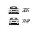 Bandeja Hyundai Azera 3.3 V6 24V 2006 ate 2011 (Superior/Par) - 110272