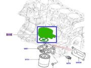 Radiador Oleo Land Rover Evoque 2.0 16V 2011 ate 2017 (Motor B4204-17/Serie L538) - 108329