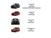 Volante do Motor Audi A1 TFSI 1.4 16V 2010 ate 2018 (Cambio Automatizado/7 Marchas) - 111161