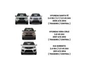 Coxim Motor Hyundai Santa Fé 2.4 16V/2.7/3.5 V6 24V 2006 ate 2014 (Traseiro/Central) - 111506