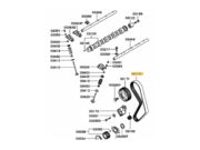 Kit Correia Dentada Mitsubishi Lancer / Colt 1.6 16V 1996 ate 2000 (MT 4G92/111 Dentes) - 111837