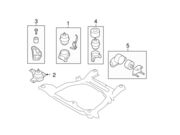 Coxim Motor Hyundai Vera Cruz 3.8 V6 24V 2007 ate 2012 (LE) - 112130