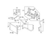 Cano Água Hyundai IX35 2.0 16V 2010 ate 2013 (Motor G4KD/G4KE) - 112195