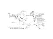 Terminal Direção Nissan Frontier 2.5 8V/ 2.8 12V Turbo Diesel 1998 ate 2007 (Kit Terminal+Barra) - 112639