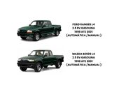 Radiador Ford Ranger L4 2.5 8V Gasolina 1998 ate 2001 (Automática/Manual) - 114013