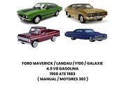 Kit Embreagem Ford Maverick/Landau/F100/Galaxie 4.9 V8 Gasolina 1968 ate 1983 (Manual/MT 302) - 114927