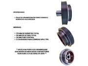 Polia Virabrequim Nissan Frontier SEL/LE/XE/SE/ATTACK 2.5 16V TB Diesel 07/16 - 115608