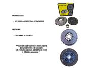 Kit Embreagem Mercedes Benz Sprinter 310/312/412 2.5 8V Turbo Diesel 1997 ate 2001 (Manual) - 115662