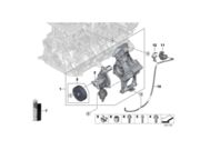 Bomba Água BMW 120i/125i 2.0 16V Turbo 2017 ate 2021 (Mt B48/B20A/B20B/Serie F20/F21) - 119171