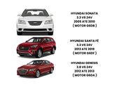 Bomba Agua Hyundai Azera 3.3 V6 24V 2006 ate 2011 (Motor G6DA/G6DB) - 119305