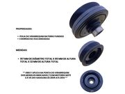 Polia Virabrequim Mercedes Benz C320/C350 3.5 V6 24V 2005 ate 2014 (MT M272) - 119342