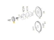 Polia Virabrequim Mercedes Benz C320/C350 3.5 V6 24V 2005 ate 2014 (MT M272) - 119348