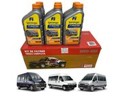 Kit Troca Oleo e Filtros Fiat Ducato 2.3 16V Turbo Diesel 2013 ate 2017 (Euro 5)