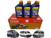 Kit Troca Oleo e Filtros Fiat Ducato 2.3 16V Turbo Diesel 2009 ate 2012 (Euro 3)