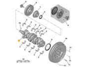 Virabrequim Peugeot Expert 1.6 8V Turbo Diesel 2018 ate 2022 (Motor DV6FCU) - 119668
