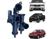 Carcaça Válvula Termostática Fiat Freemont 2.4 16V 2011 ate 2017 (Sem Valvulas)
