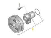 Bomba Agua Jetta 2.5 20V 5CC Gasolina 2007 ate 2013 (Mt BGP/CBUA/BGQ/BTK/CCCA) - 120071