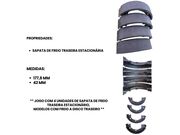Sapata Freio Iveco Daily 3510 2.8 8V Turbo Diesel 1997 ate 2007 (Traseiro Estacionario) - 120214