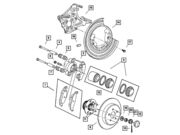 Cubo Roda Traseira Chrysler 300M 3.5 V6 24V 1998 ate 2004 (Com ABS) - 120297