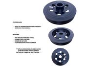 Polia Virabrequim Mercedes Benz A160/A180/A200/A250 1.6 16V TB 2012 ate 2018 (Serie W176) - 120442