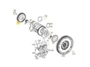 Polia Virabrequim Mercedes Benz A160/A180/A200/A250 1.6 16V TB 2012 ate 2018 (Serie W176) - 120449
