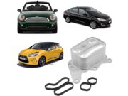 Radiador Oleo Mini Cooper 1.6 16V Turbo 2007 ate 2016 (Motor N-18-B/Refil)