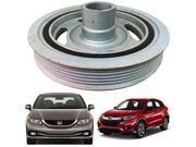 Polia Virabrequim Honda Civic 1.8 16V Flex 2012 ate 2016 (Motor R18A1/R18A2/R18A6)
