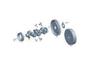 Virabrequim Mercedes Benz Sprinter CDI 311/415/515 2.2 16V Tb Diesel 2013 ate 2020 - 120925