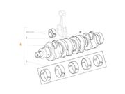 Virabrequim Fiat Ducato 2.8 8V Aspirado/Turbo Diesel 1997 ate 2009 (Motor DW12) - 120962