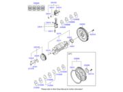 Virabrequim Hyundai HR 2.5 16V Turbo Diesel 2013 ate 2021 (Mt D4CB/EURO 5) - 121440