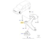 Bandeja Land Rover Evoque 2.0 16V TB Flex 2020 ate 2024 (Lado Direito/Serie L551) - 121451