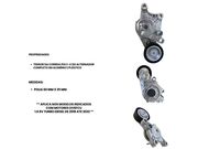 Tensor Correia Alternador Peugeot Expert 1.6 8V Turbo Diesel 2018 ate 2022 (Motor DV6FCU) - 121477