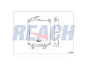 Radiador Ford Explorer 4.0/4.6 V6 2V Gasolina 2006 ate 2010 (Automatica) - 121646