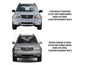 Cabeçote Chevrolet Tracker 2.0 8V HDI Tb Diesel HDI 2002 ate 2003 Mt Peugeot RHZ - 122101