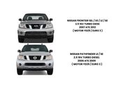 Bomba Oleo Nissan Frontier SEL/XE/LE/SE 2.5 16V Tb Diesel 2007/2012 (Mt YD25/Euro 3) - 122303