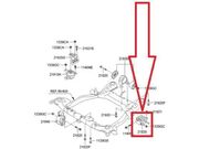 Coxim Motor Hyundai Santa Fé 2.7 V6 24V 2006 ate 2010 (Lado Esquerdo) - 122501