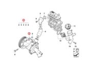 Bomba Agua Jeep Renegade 1.8 16V Flex 2015 ate 2021 (Motor E-Torq) - 111990