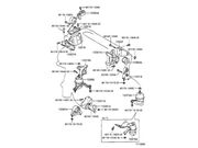 Coxim Motor Toyota Camry 2.4 16V 2007 ate 2011 (Traseiro/Lado Esquerdo) - 123709