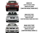 Tensor Correia Alternador BMW X3 2.5/3.0 6CC 24V 2005 ate 2010 (MT N52B/Serie E83) - 123975