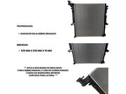 Radiador Mitsubishi L200 Triton 3.2 16V Turbo Diesel 2007 ate 2016 (Manual) - 124391