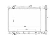 Radiador Suzuki Grand Vitara 2.5/2.7 V6 24V Gasolina 1998 ate 2007 (Automativo) - 124407