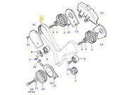 Correia Dentada Land Rover Freelander 1 2.5 V6 24V Gasolina 1997 ate 2006 (Mt 25K4F) - 124689