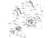 Tampa Distribuição Hyundai HR 2.5 16V Turbo Diesel 2018 ate 2025 (Mt D4CB/EURO 6) - 124771