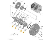 Bronzina Mancal Peugeot Expert 1.6 8V Turbo Diesel 2018 / 2022 (MT DV6FCU/050) - 124799