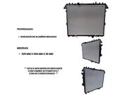 Radiador Toyota Hilux CD/CS/SR/SRV D4-D 2.5/3.0 16V TB Diesel 2006 ate 2015 (Automática) - 126126