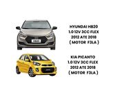 Bomba Oleo Hyundai HB20 1.0 12V 3CC Flex 2012 ate 2018 (Motor F3LA) - 126211