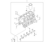 Bloco Motor Bongo K2700 2.7 8V Diesel 1997 ate 2012 (Mt J2 / HW) - 126590