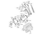 Kit Corrente Hyundai HR 2.5 16v Turbo Diesel 2013 ate 2025 (Mt D4CB) - 127242