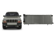 Radiador Jeep Cherokee Sport/Laredo/Limited 4.0 6CC 1991 até 2001 Aut/Manual - 76410